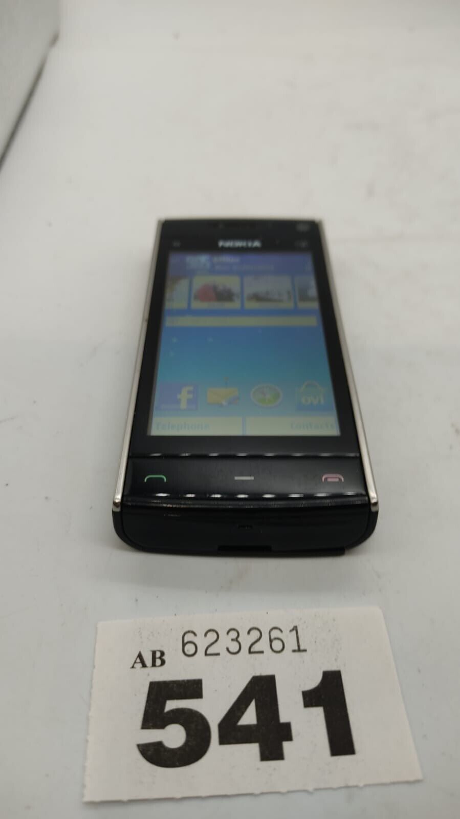 Nokia X6 8 GB Mobile Phone Black O2 Network, Device Only - Used