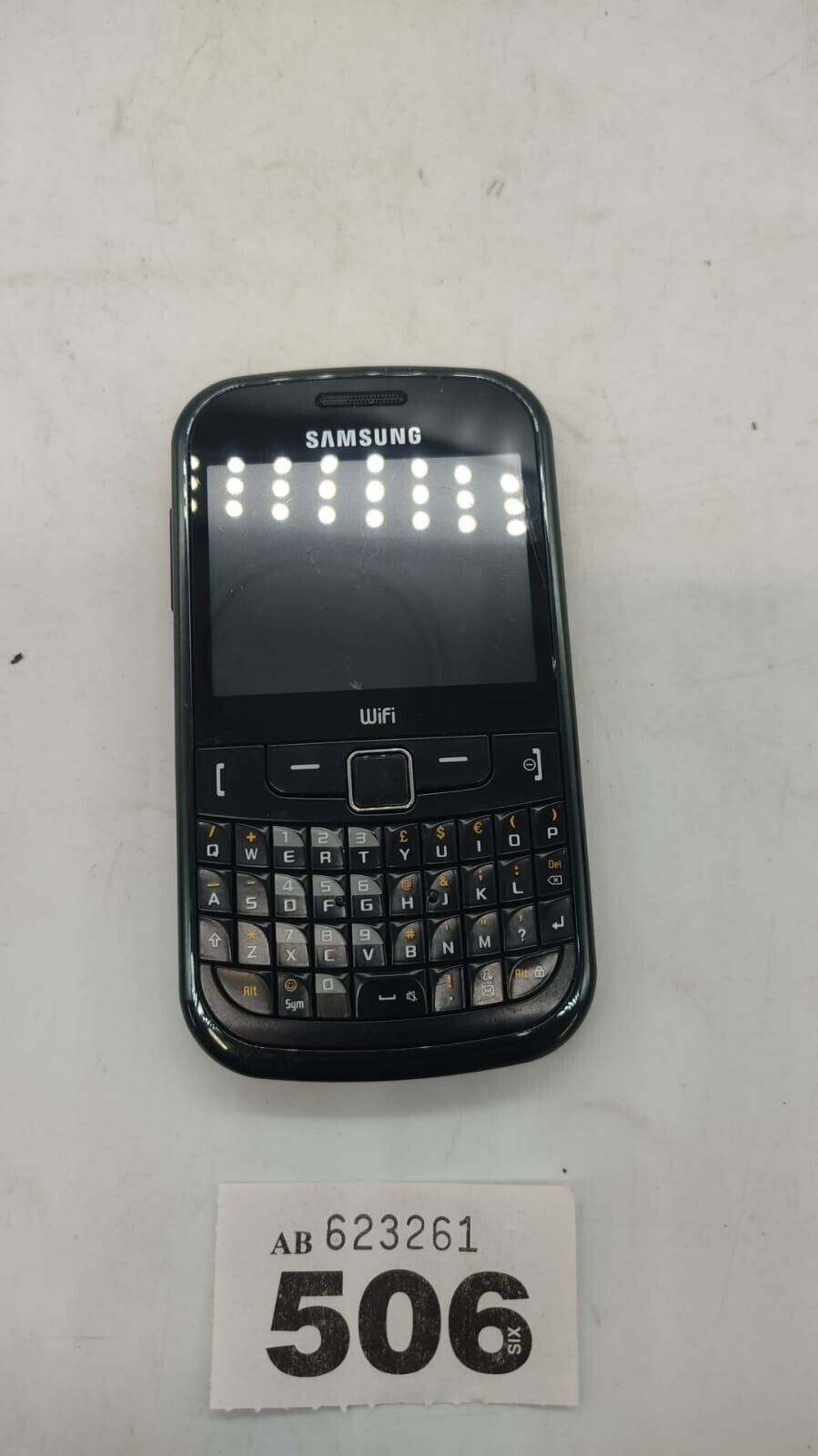 Samsung Chat 335 GT-S3350 Black Tesco Network Fully Working Qwerty, Device Only