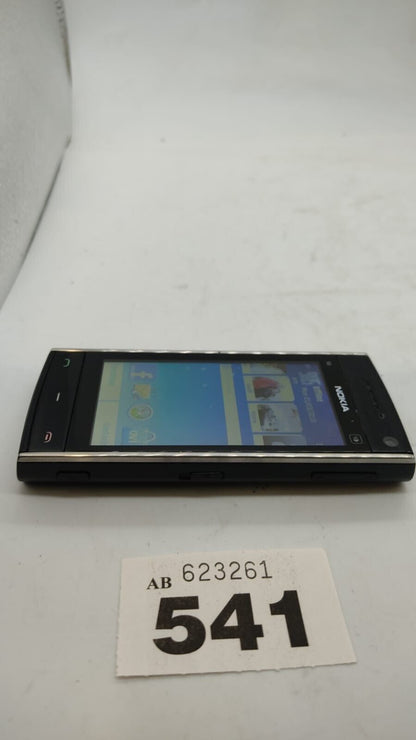 Nokia X6 8 GB Mobile Phone Black O2 Network, Device Only - Used