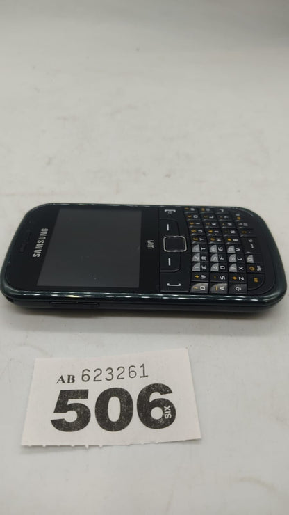 Samsung Chat 335 GT-S3350 Black Tesco Network Fully Working Qwerty, Device Only