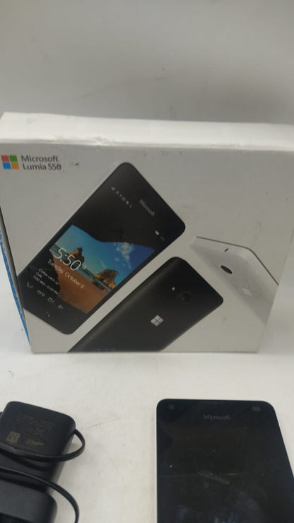 Nokia Lumia 550 Black Windows 10 Wi-Fi 4G 3G GPS on O2 Used Smartphone 8GB