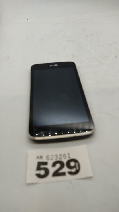 LG K4 Black White O2 Network Android Touchscreen Smartphone 1GB RAM Device Only