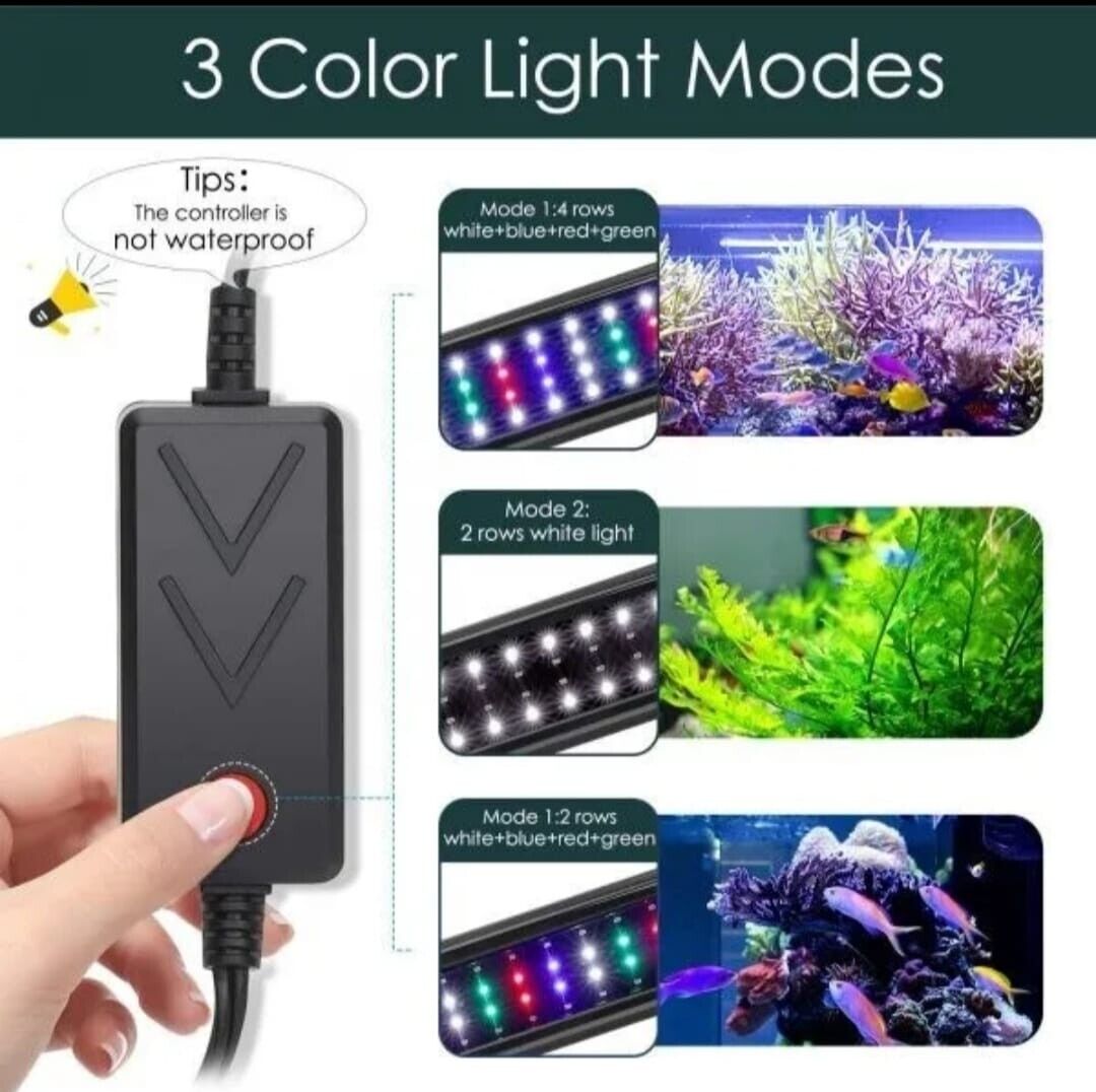 Aqqa Classic Led Aquarium Light 25w 80cm Fishtank