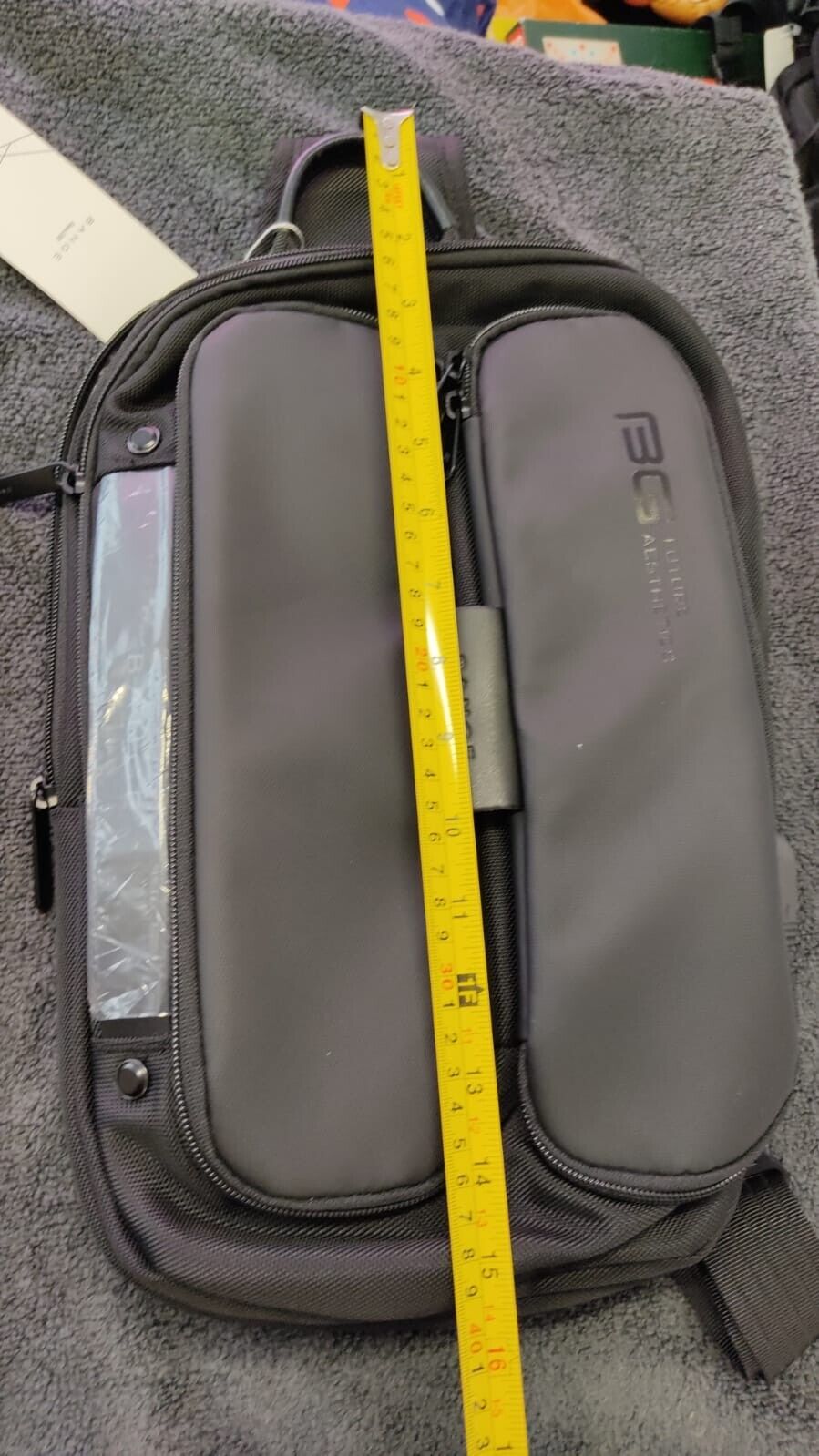 Bange BG 2 Smart Laptop Bag w/ USB Charging Output, Medium Capacity - Black