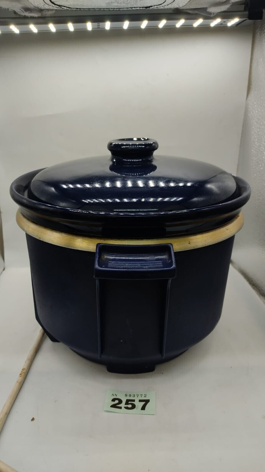 Cordon Bleu Dual Heat Slow Cooker Blue. Tested working