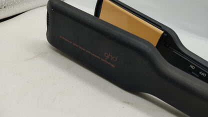 Ghd Iv Salon Styler Ghd 4.2B Limited Edition Black Tested Working. Used Boxed