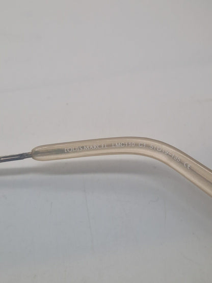 LOUIS MARCEL LMC110 C1 GOLD RIMLESS DESIGNER GLASSES FRAME EYEGLASSES FRAMES