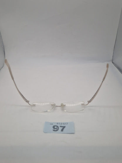 LOUIS MARCEL LMC110 C1 GOLD RIMLESS DESIGNER GLASSES FRAME EYEGLASSES FRAMES