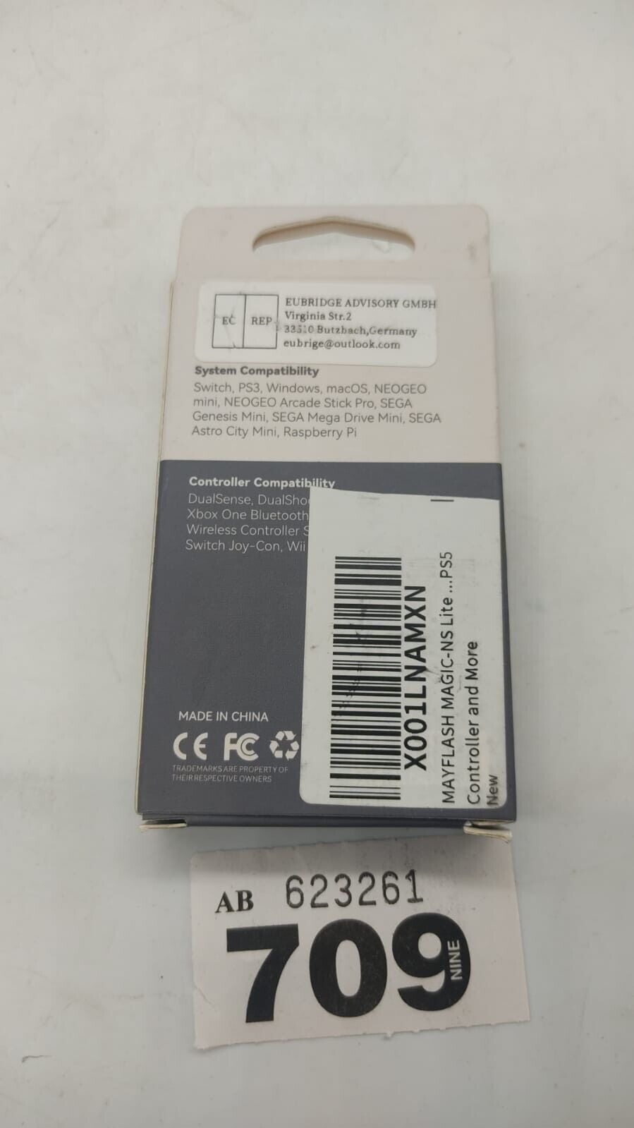 MAYFLASH Magic-NS Lite Wireless BT USB for the Nintendo Switch / PS3 / Sega / Pi