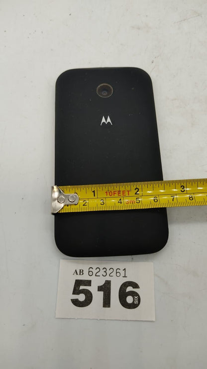 Motorola Moto E 4GB Black Tesco Mobile, Android Smartphone Device Only, Used