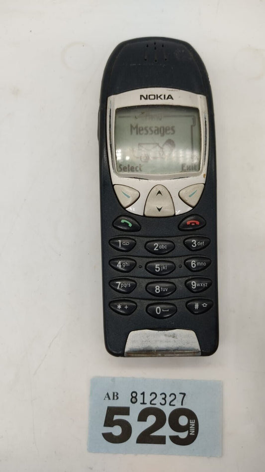 Nokia 6210 Phone, Black - Working,- Vintage
