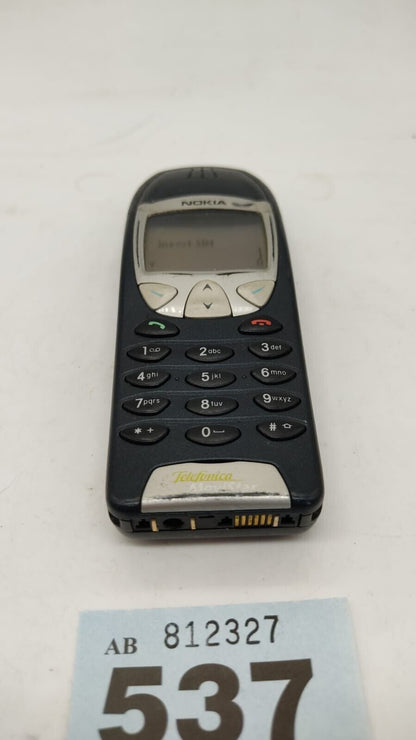 Nokia 6210 Phone, High Capacity Battery, Black - Working,- Vintage