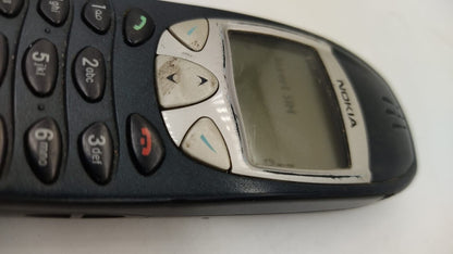 Nokia 6210 Phone, High Capacity Battery, Black - Working, - Vintage