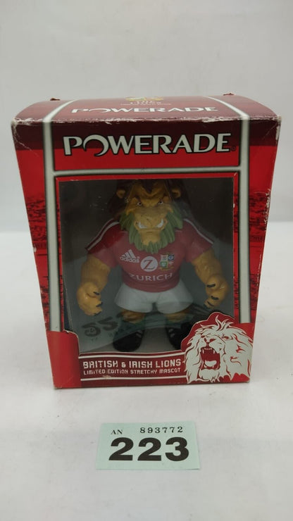 Powerade British & Irish Lions Limited Edition Stretchy Mascot. Boxed.