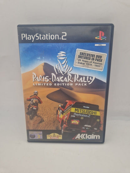 PS2 Paris-Dakar Rally Limited Edition Pack COMPLETE