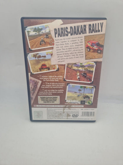 PS2 Paris-Dakar Rally Limited Edition Pack COMPLETE