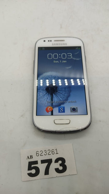 Samsung Galaxy S3 Mini Gt-i8190 8gb (T Mobile Uk) Blue Smartphone Device Only