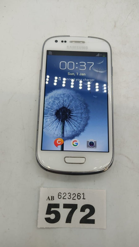 Samsung Galaxy S3 Mini Gt-i8190 8gb (Vodafone) White  Smartphone Device Only