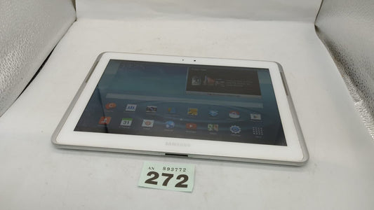 Samsung Galaxy Tab 2 10.1" P5110 16GB Wi-Fi White Android Tablet. Tested Working