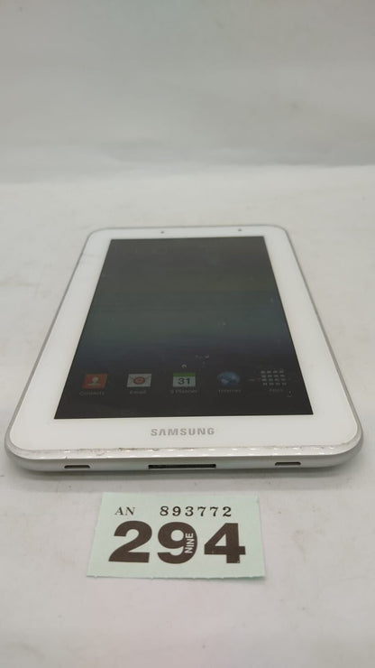 Samsung Galaxy Tab 2 7.0 GT-P3110 Wi-Fi White Android Tablet Device Only