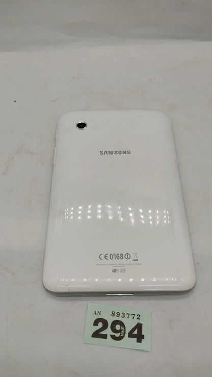 Samsung Galaxy Tab 2 7.0 GT-P3110 Wi-Fi White Android Tablet Device Only