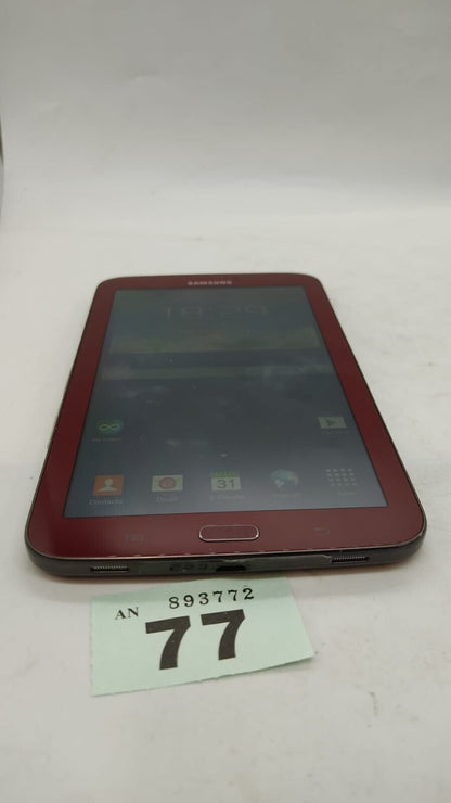 Samsung Galaxy Tab 3 SM-T210 8GB, 7.0 Wi-fi Red Tablet Android 4.1 Device Only