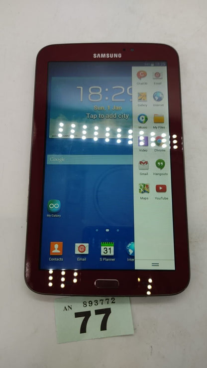 Samsung Galaxy Tab 3 SM-T210 8GB, 7.0 Wi-fi Red Tablet Android 4.1 Device Only