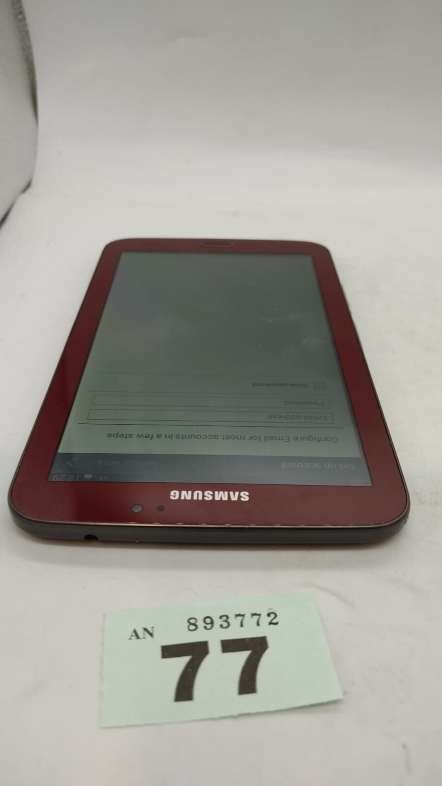 Samsung Galaxy Tab 3 SM-T210 8GB, 7.0 Wi-fi Red Tablet Android 4.1 Device Only
