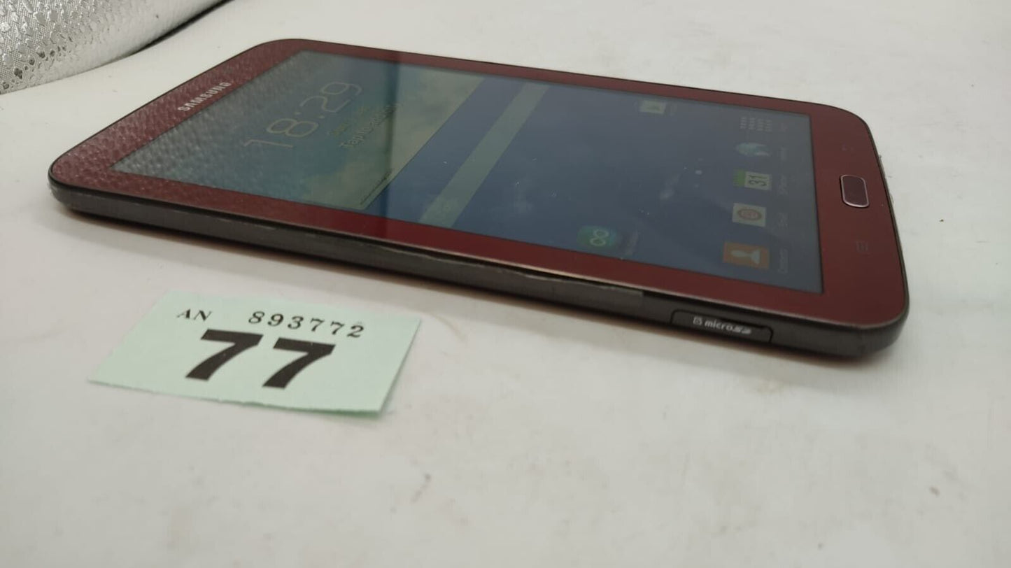 Samsung Galaxy Tab 3 SM-T210 8GB, 7.0 Wi-fi Red Tablet Android 4.1 Device Only