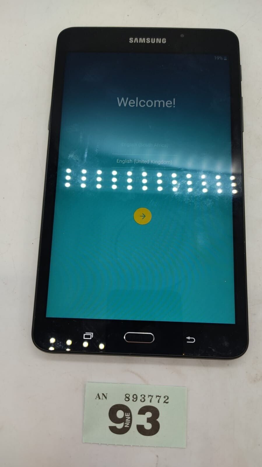 Samsung Galaxy Tab A 7.0 2016 SM-T280 8GB Black Wi-Fi Android Tablet Device Only