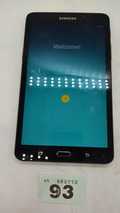 Samsung Galaxy Tab A 7.0 2016 SM-T280 8GB Black Wi-Fi Android Tablet Device Only