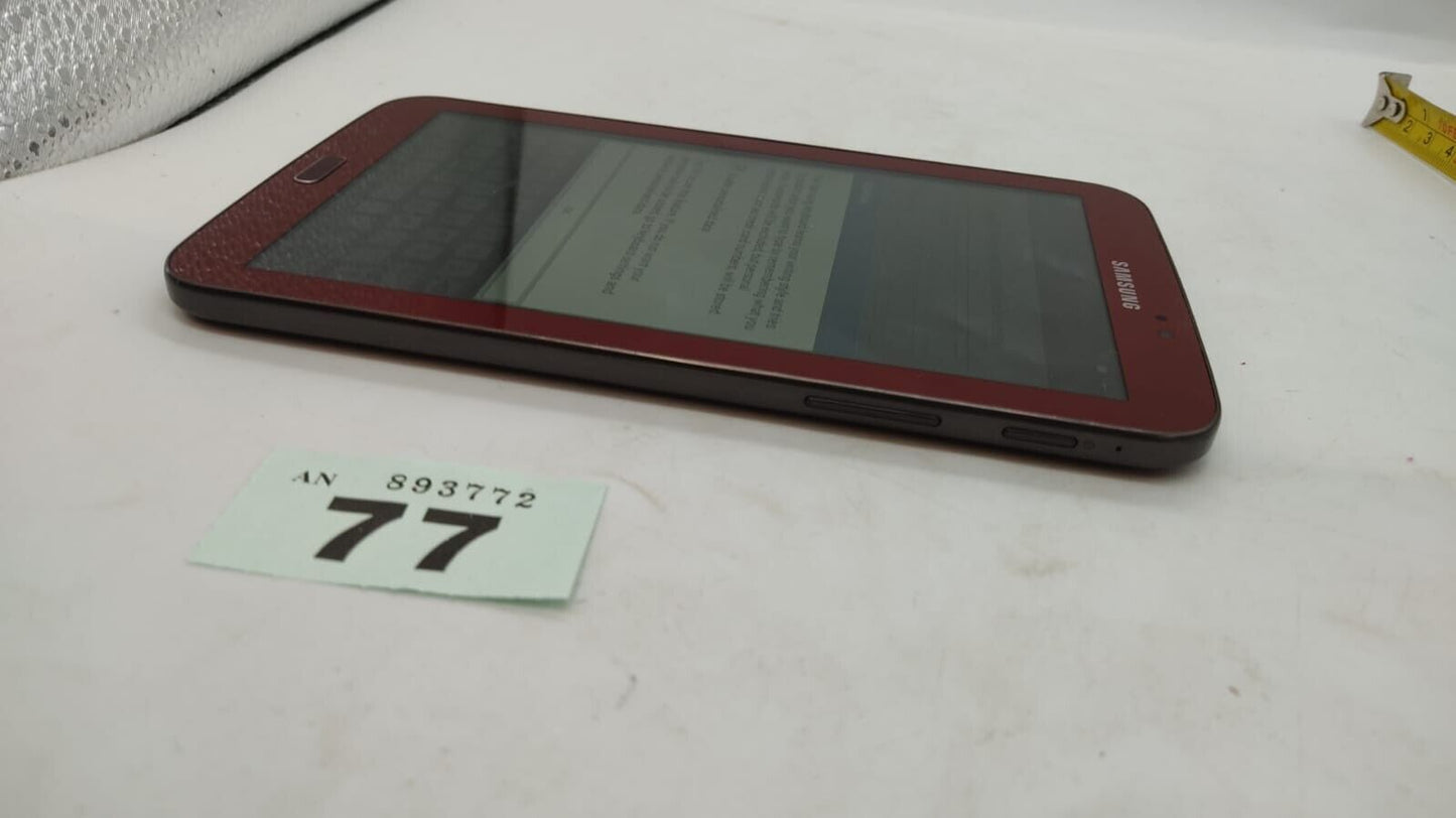 Samsung Galaxy Tab 3 SM-T210 8GB, 7.0 Wi-fi Red Tablet Android 4.1 Device Only