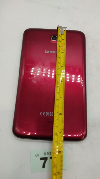 Samsung Galaxy Tab 3 SM-T210 8GB, 7.0 Wi-fi Red Tablet Android 4.1 Device Only