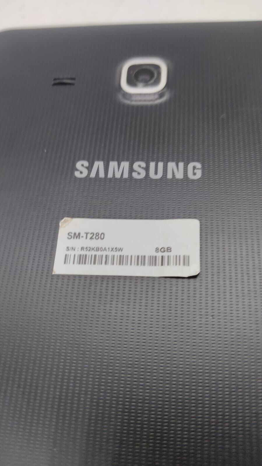 Samsung Galaxy Tab A 7.0 2016 SM-T280 8GB Black Wi-Fi Android Tablet Device Only