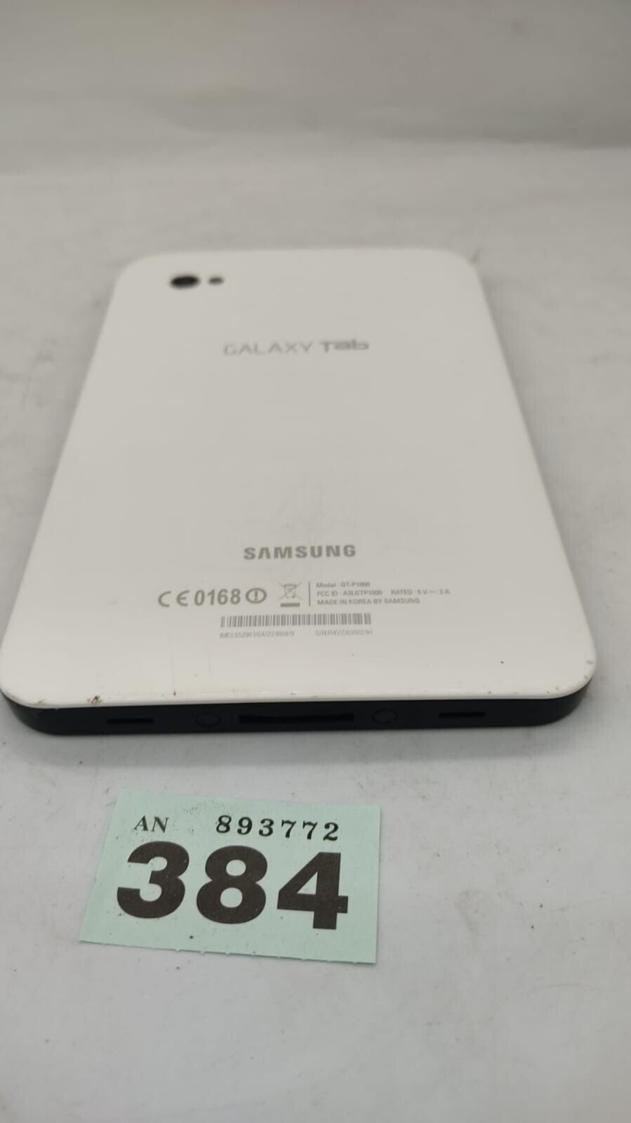 Samsung Galaxy TAB GT-P1000 16GB Wi-Fi 3G Unlocked Tablet. Device Only. Used