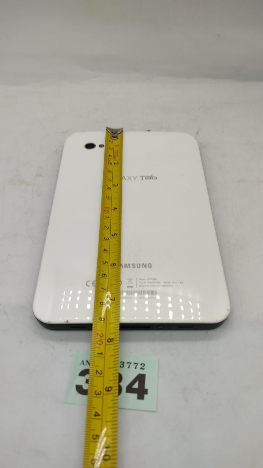 Samsung Galaxy TAB GT-P1000 16GB Wi-Fi 3G Unlocked Tablet. Device Only. Used