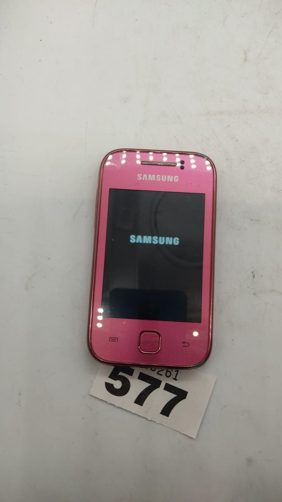 Samsung Galaxy Y S5360 Pink Unlocked 180mb 3" Android Smartphone (Ee Network)