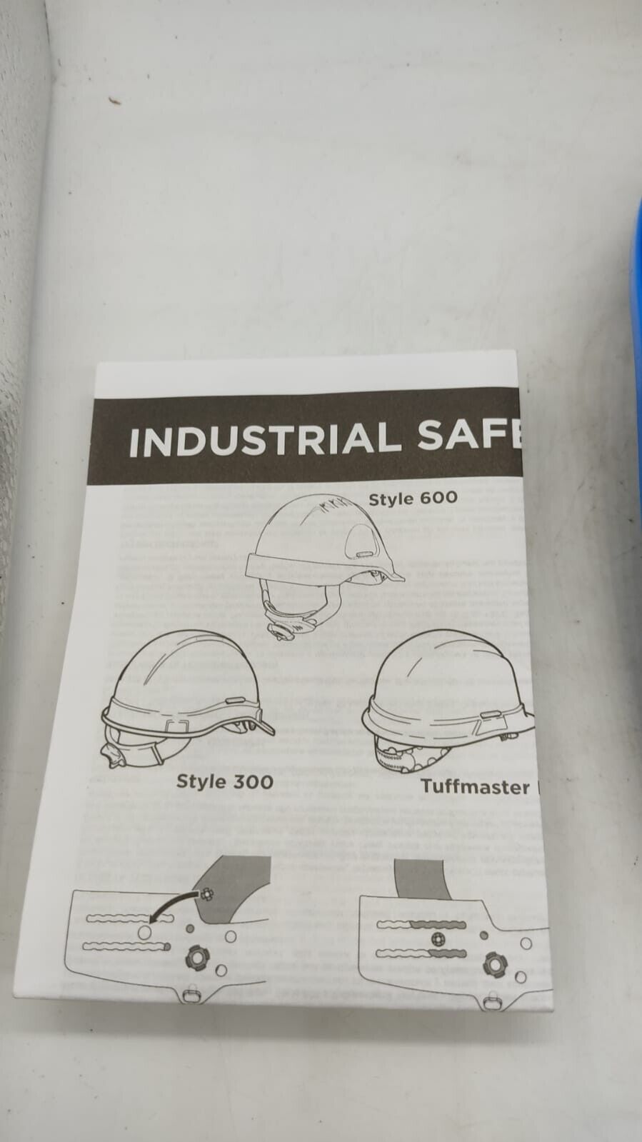 Scott Safety Tuffmaster Safety Helmet Hard Hat Steel Foundry Work Builders Blue