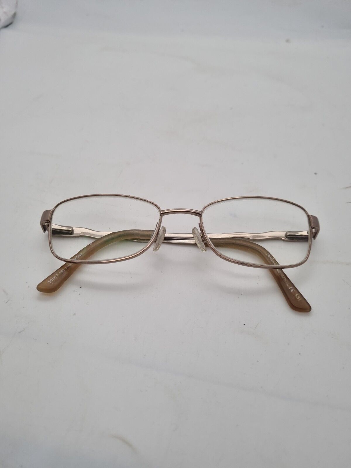 Specsavers Liva Glasses Frames Bronze Full Rim Eyeglasses Spectacles Frame Only