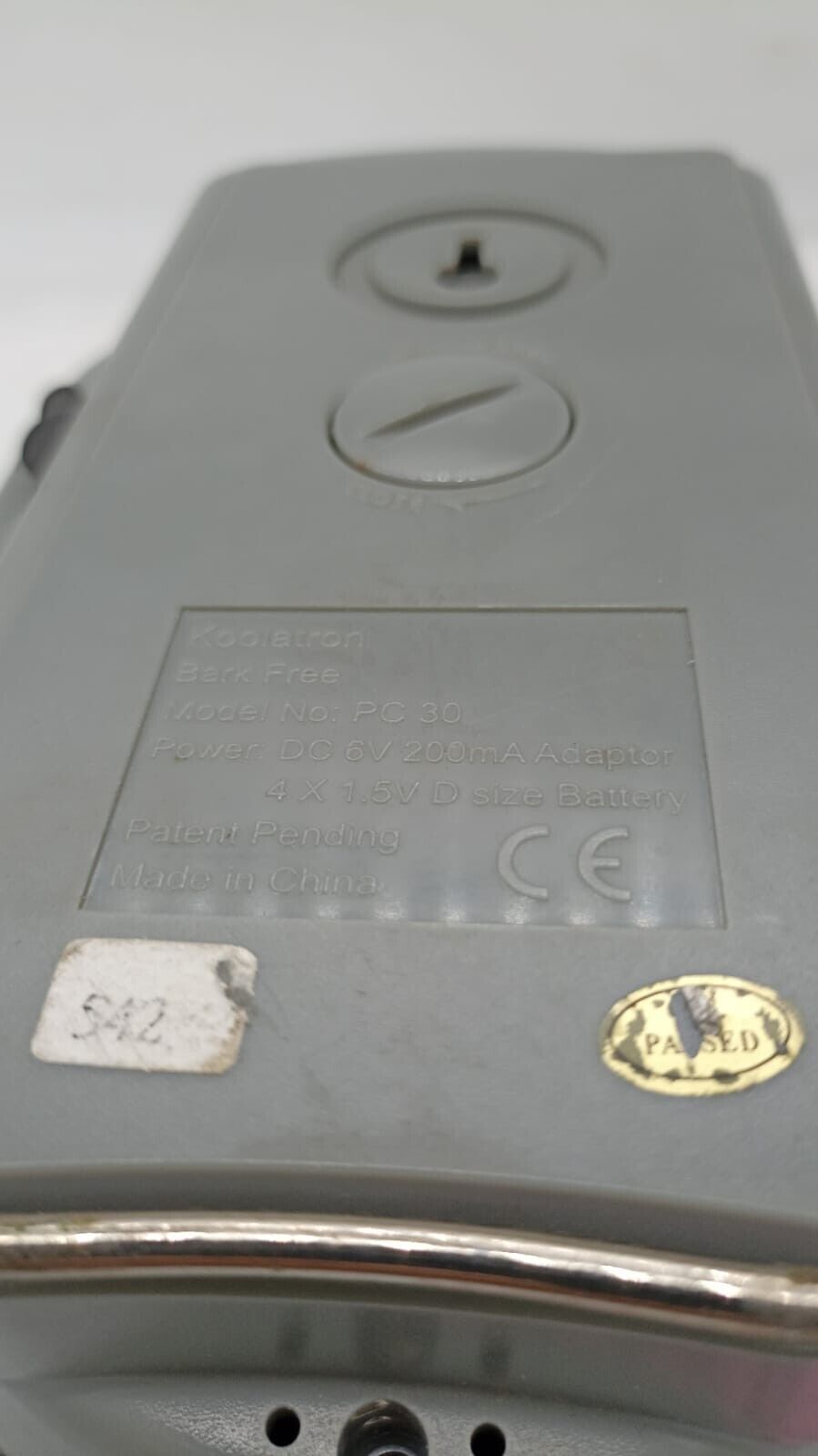 Koolatron Bf01 Bark Free Pro Indoor Training Device Noisy Dog Control Tested