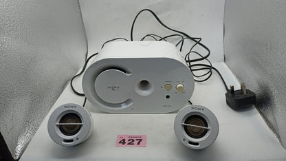 Sony SRS-D25 Active Computer Speaker System Wired. Sub + Left and Right Speakers