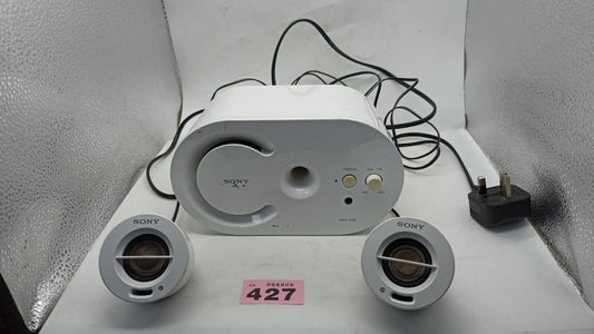 Sony SRS-D25 Active Computer Speaker System Wired. Sub + Left and Right Speakers