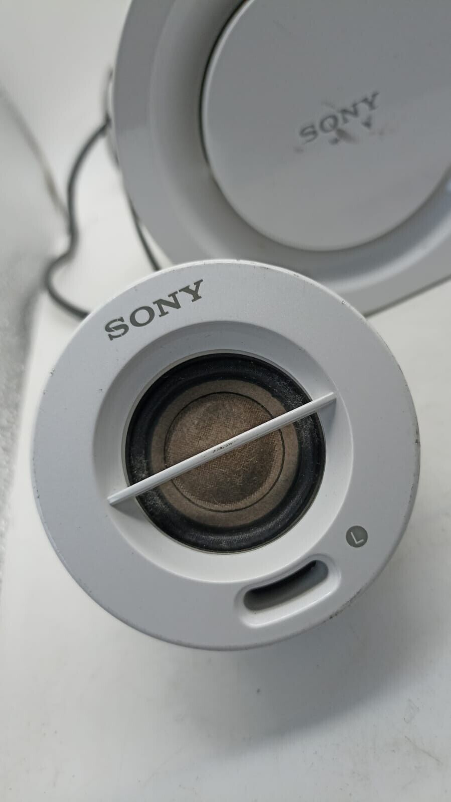 Sony SRS-D25 Active Computer Speaker System Wired. Sub + Left and Right Speakers