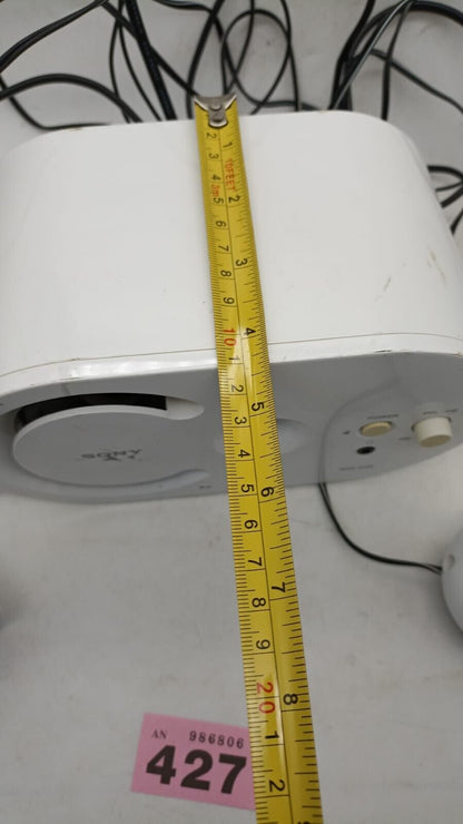 Sony SRS-D25 Active Computer Speaker System Wired. Sub + Left and Right Speakers