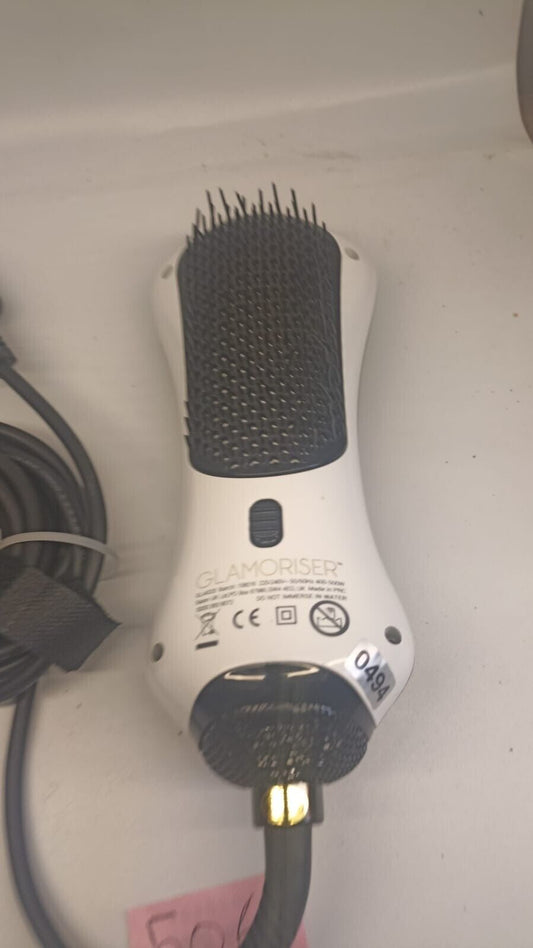 Glamoriser Detangle and Dry Brush with Dual Power Setting Used Tested Working