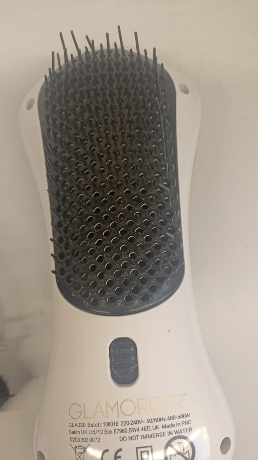 Glamoriser Detangle and Dry Brush with Dual Power Setting Used Tested Working