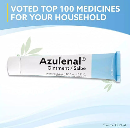 Azulenal Ointment w/ Guaiazulene Itch Relief Cream 20g for Nappy Rash Cuts Burn