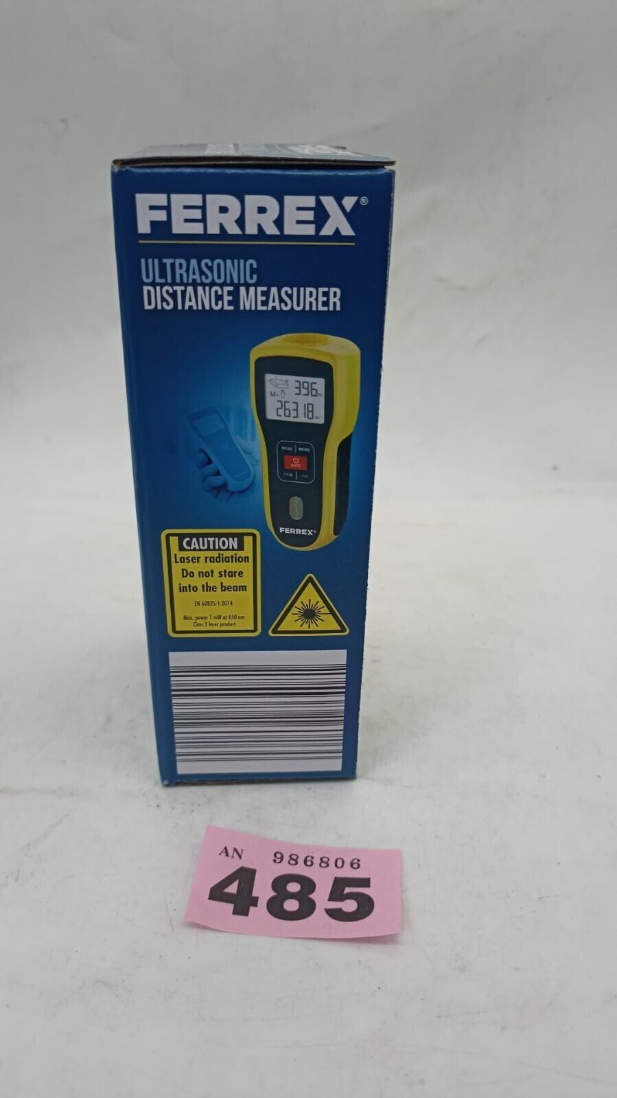 Ferrex Ultrasonic Distance Measurer 0.6M to 16M GT-UDM-05 Measure Spirit Level