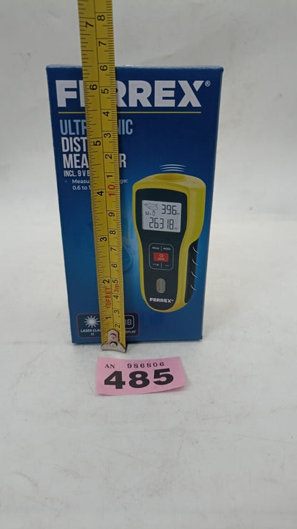 Ferrex Ultrasonic Distance Measurer 0.6M to 16M GT-UDM-05 Measure Spirit Level