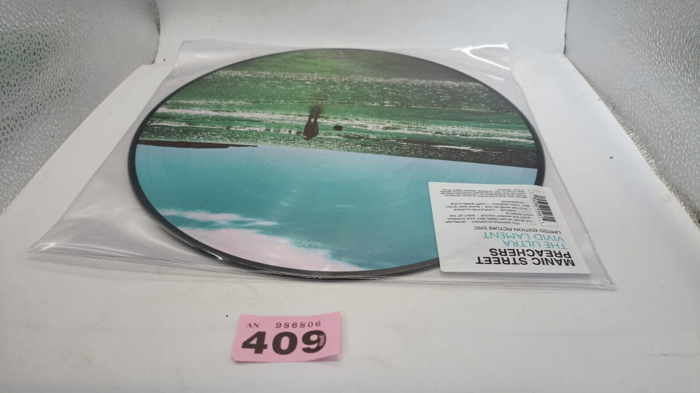 Manic Street Preachers Lp Ultra Vivid Lament Picture Disc Vinyl Limited Edition